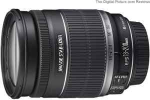 Canon lens 18-200 mm, f/3.5-5.6 $550 1