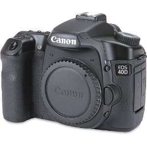 Canon EOS 40D SLR + 4 lenses 1