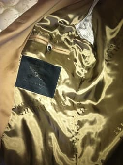 Men Burberry Cotton Blend Trench Coat 3