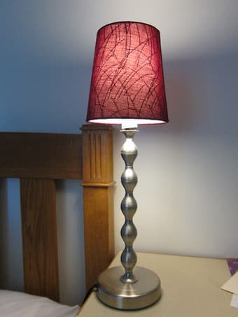 IKEA Purple Bedside Lamp $20 1