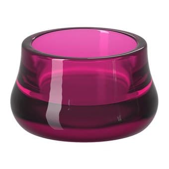 IKEA Glass Candle Holders + Italian Red Velvet Candle Holder. $15 1