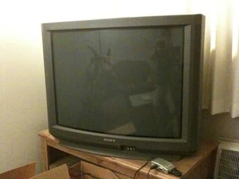 36" SONY Trinitron TV with D/A video converter $20 1