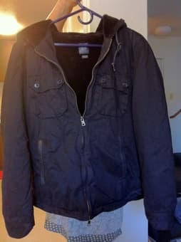 $150, 3 man coats, S size, 1 Guess + 2 AX, SALE on campus 2