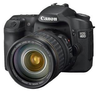 Canon EOS40D SLR Camera + 4 Lenses 1