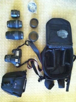 Canon EOS40D SLR Camera + 4 Lenses 2