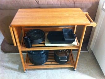 Kitchen Cart $75 1
