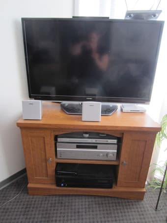 Corner TV Stand (Oak) - $70 OBO 1