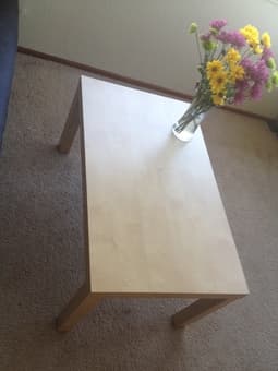 Moving Sale - IKEA coffee table, plants, recliner chair 1