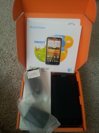 AT&T HTC One X Black - Barely used - $460 1