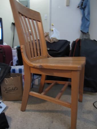 Wood chair for sale 1