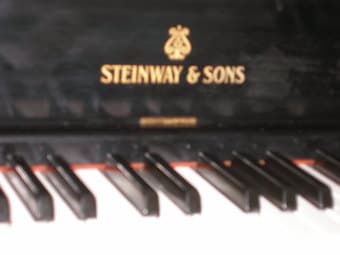 Steinway Piano, Console, Black - $5200 (Sunnyvale) 2