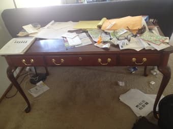 Antique table / desk - MUST SELL BY NOON TODAY!!! $40 1