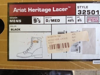 Men's Ariat equestrian boots, 9.5: $30. 2