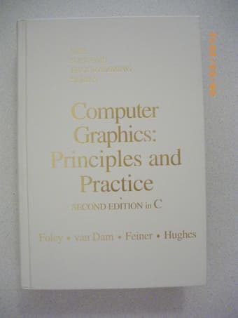 Computer graphics: principles and practice 2/e in C by Foley et al. 1