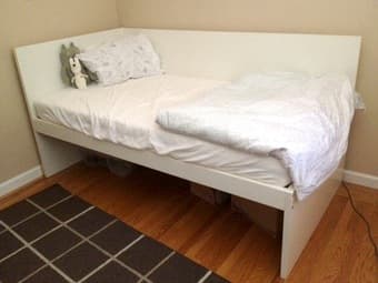 IKEA bed frame for sale $90 ($150 value) ---Like NEW 1