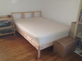 Incredibly Comfortable Full Size Mattress for Sale (w/ bedframe!) 2