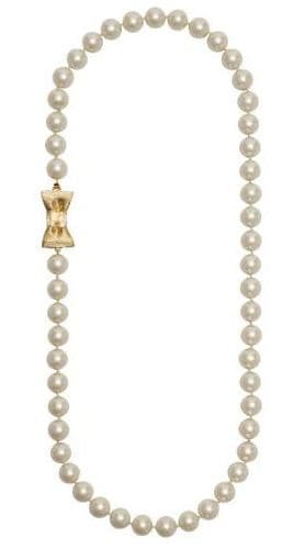 *New* Kate Spade ALL WRAPPED UP PEARLS LONG NECKLACE $148 obo 2