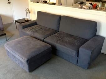 Ikea Sofa Bed (KIVIK - includes foot rest) $400 1
