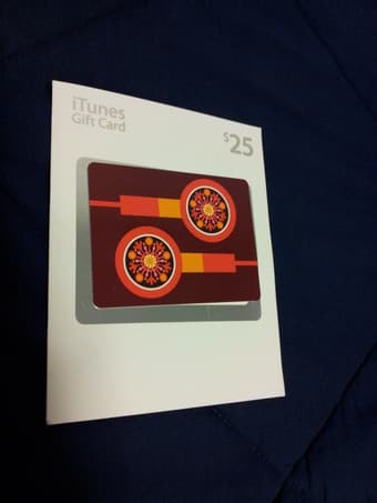 $25 iTunes gift card - $20 1