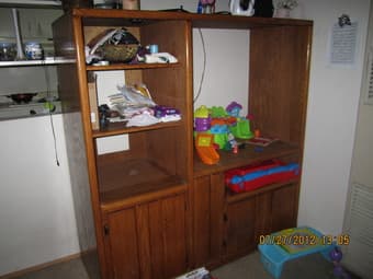 TV Cabinet-$45 reduced price 1