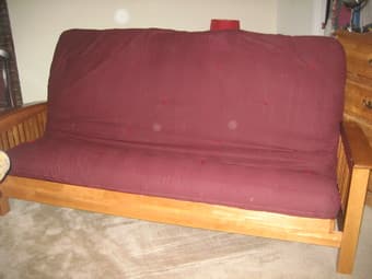Futon Frame and Mattress - $90 1