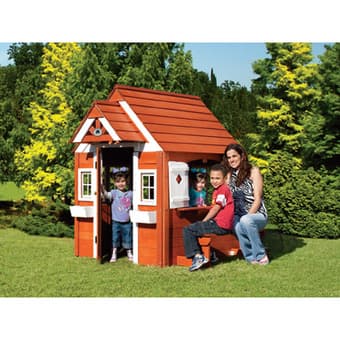 brand new wooden play house- 350 1
