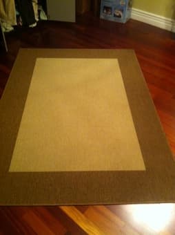 IKEA rug in perfect condition: 3'7'' x 5'7'' - $25 1