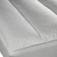 Dorm Necessities! - XL Tw Feather Bed Topper, XL Tw Sheets, Bed Risers 1
