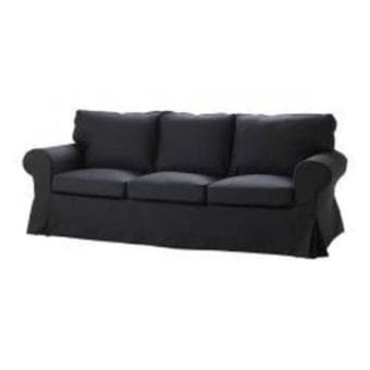 IKEA Couch EKTORP Black - good condition - $180 1