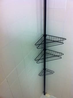 3 Basket Tention Rod for Shower - $10 1