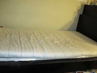 twin bed frame ($50) 1