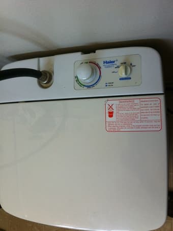 Haier XQBM22 Portable 4.9-Pound-Capacity Washer （$40） 1