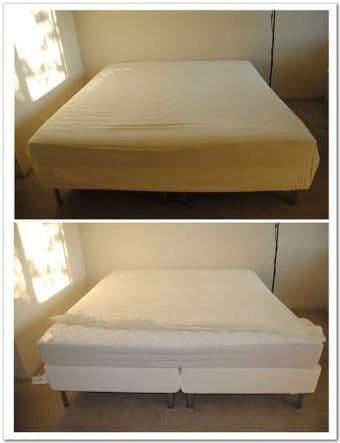 King size bed with active-response coil mattress and sofa bed 1