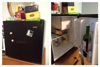 mini-refrigerator+ freezer $ 30 1