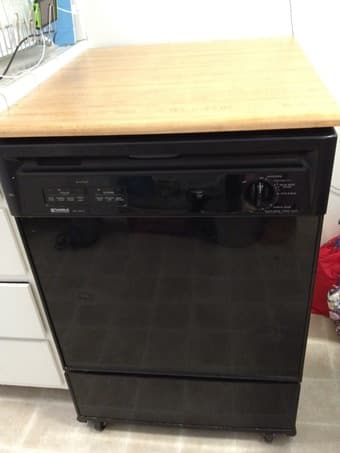 Washer (LG), Dryer (GE), Dishwasher (Kenmore) for EV lower rise unit. 3