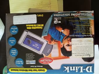 D-link wireless PC card 1