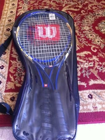 Last day moving sale, Tennis racket & free balls only $ 10 1