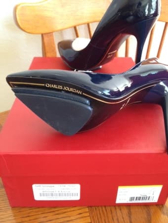 ***NEW Charles Jourdan Sexy Patent Pumps 3