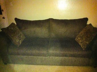 Couch with accent chair for $300 1