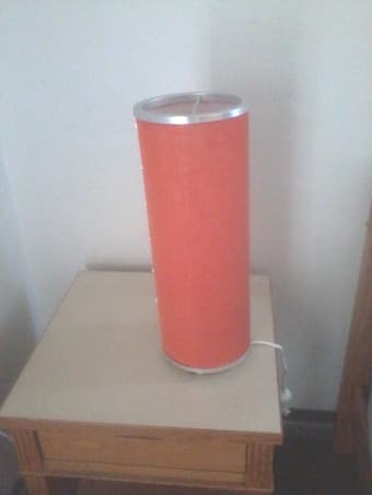Orange lamp $5 1