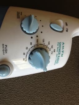 Shower radio $10 2