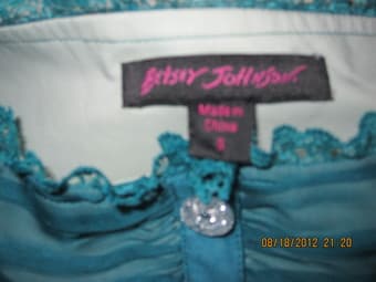Betsey Johnson size 6 casual dress never worn $50 3
