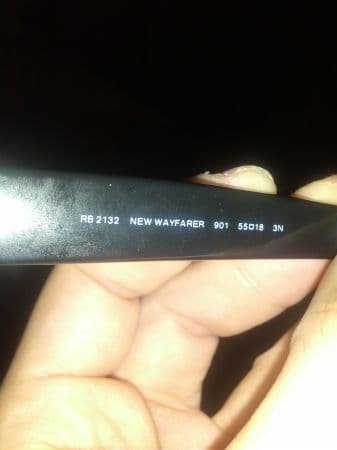 RayBan New Wayfarer 2132 55 mm mint - 85$ 3