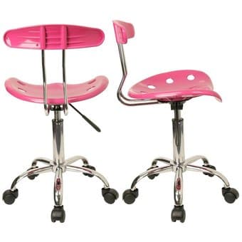 Pink Computer Desk Chair 1
