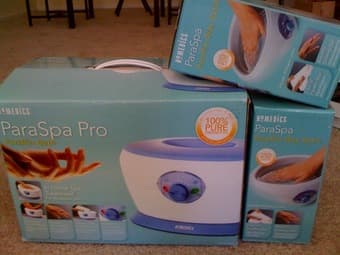 Homedics ParaSpa Pro Parrafin Bath + two 2lb refills - $10 1