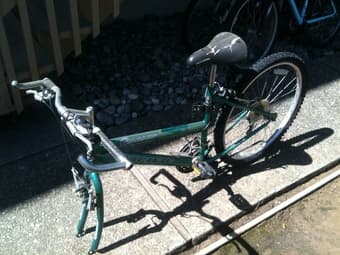 Quasar mountain bike for sale (missing front wheel) - $30 OBO 1