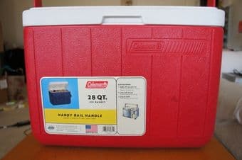 Red Coleman 28 Qt Cooler - $7 1