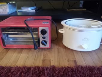 Rival Crockpot + Toaster Oven - $30 3