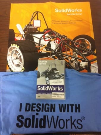 Solid Works Software DVD, Poster & T-Shirt 1