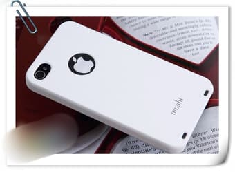 $4.99 - New Moshi iPhone 4/4S case - White, Black, Pink, Wine Red 1